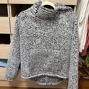 PINK Victoria's Secret Gray Teddy Jacket